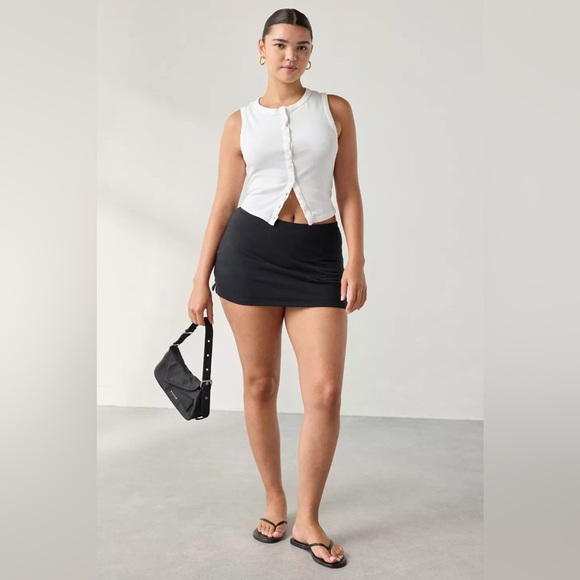 URBAN OUTFITTERS Out From Under Bec Low-Rise Micro Mini Skort - Picture 6 of 6